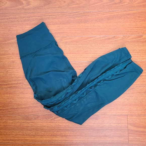 Lululemon High Times Pant (Rhythm) in Deep Green - Picture 6 of 7